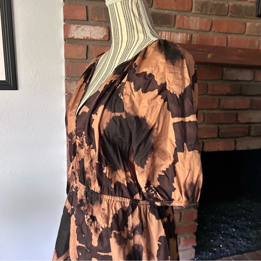 Rails Amabella Mini Dress in Tigers Eye Sz M - Picture 5 of 8